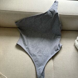 LaVoute one shoulder asymmetrical bodysuit 3xL